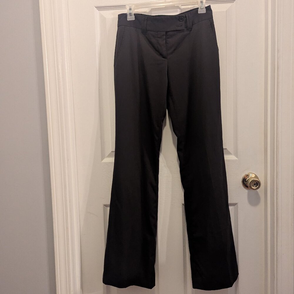BCBG Max azria dark brown dress slacks - 2 - Picture 1 of 5